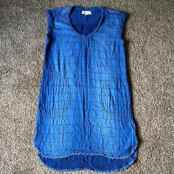 Cloth & stone 💙Beautiful Blue Dress, XSmall - Picture 1 of 13